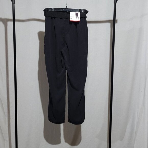 Social Standard by Sanctuary pants Melody black trousers high waist paperbag - Picture 2 of 14